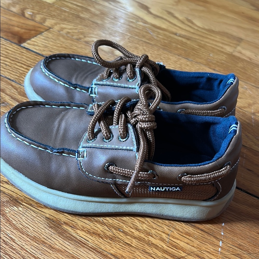 Nautica Brown Kids Sneakers